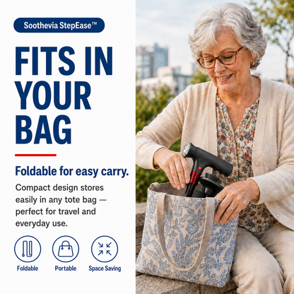 StepEase™ - The All-In-One Smart Walking Cane