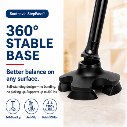 StepEase™ - The All-In-One Smart Walking Cane