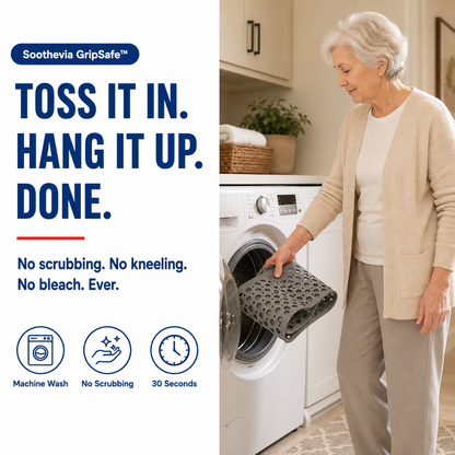 GripSafe™ — Non-Slip Antibacterial Shower Mat