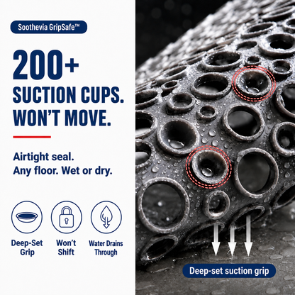 GripSafe™ — Non-Slip Antibacterial Shower Mat